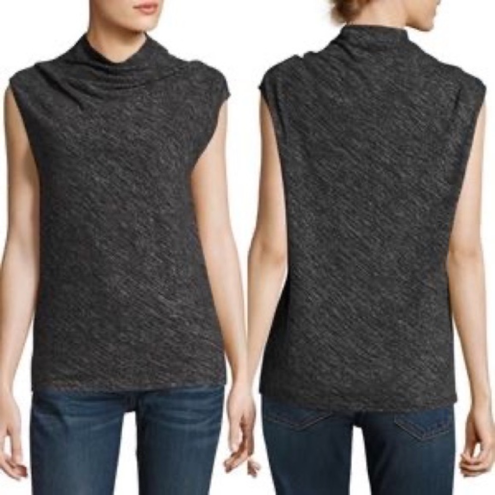 Theory Cowl Shell Top